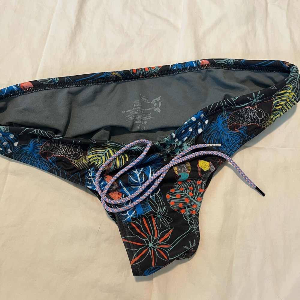 Jolyn Clothing Tropical Print Swim Bottoms
